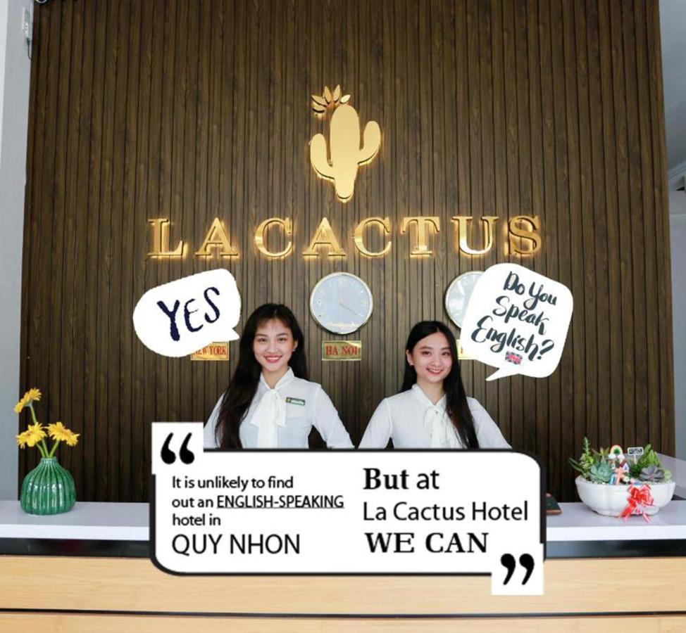 La Cactus Hotel 1 クイニョン エクステリア 写真
